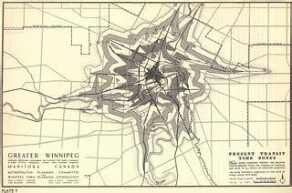 Greater Winnipeg Present Transit Time Zones (1946) | Flickr