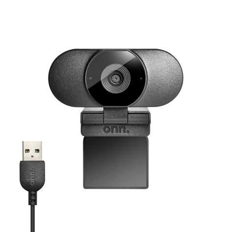 onn. 1440P Webcam with Autofocus and Built-in Microphone, Adjustable ...