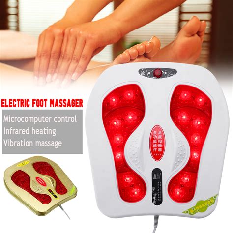 New Electric Foot Massager Vibration Infrared Rolling Heating – Chile Shop