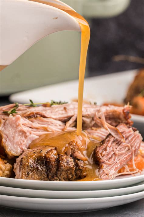 Slow Cooker Pork Roast with Gravy - The Magical Slow Cooker