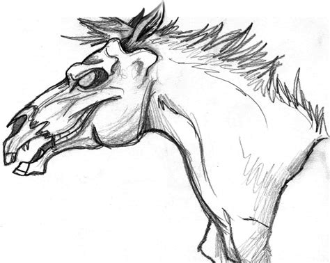 Creepy horse by Navina on DeviantArt