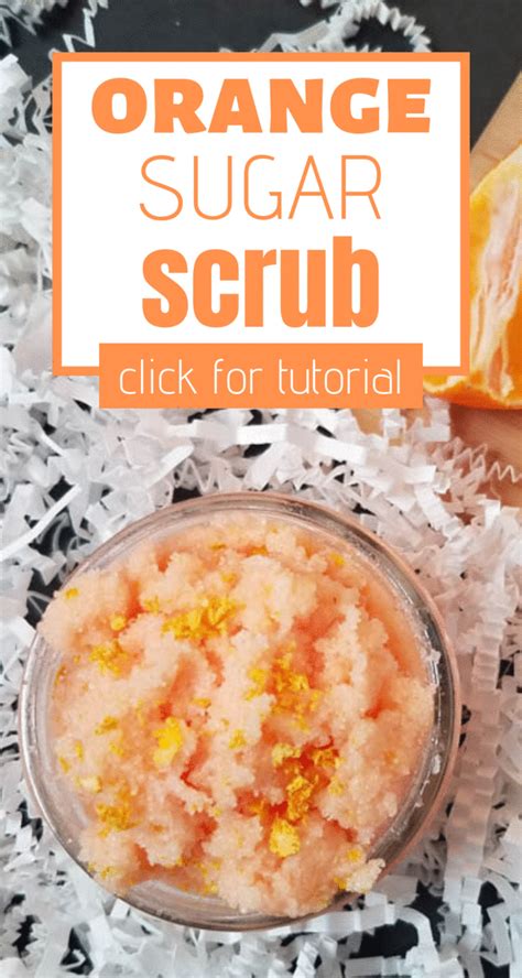 Homemade Orange Sugar Scrub Recipe | Sugar scrub recipe, Sugar scrub homemade, Homemade skin ...