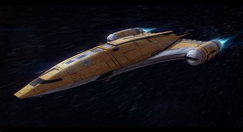 Star Wars Nubian Corvette Commission by AdamKop on DeviantArt