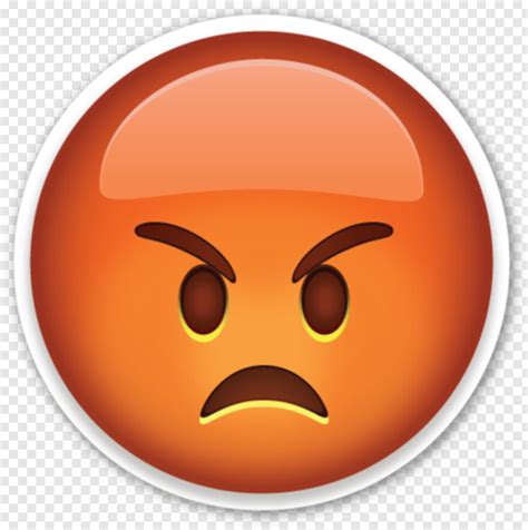Angry Face Emoji - Free Icon Library