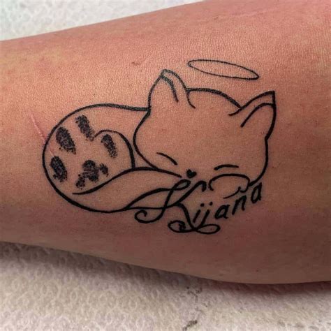 Cat Paw Print Tattoo – KeepingDog