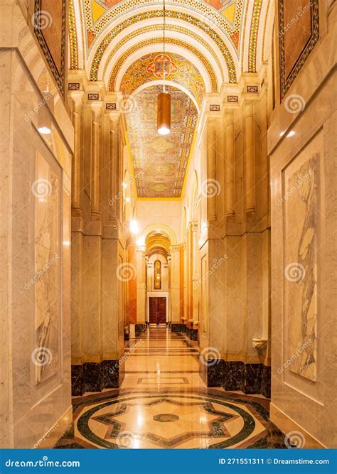 Interior View of the Cathedral Basilica of Saint Louis Editorial Photo ...