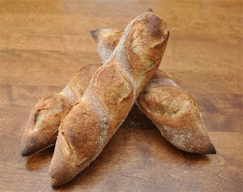 Rustic French Bread made with Levain Recipe
