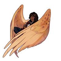 320 Human avian hybrid ideas | wings drawing, winged people, character art