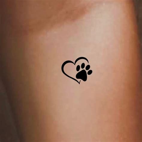 Discover more than 66 paw print tattoo temporary latest - in.eteachers