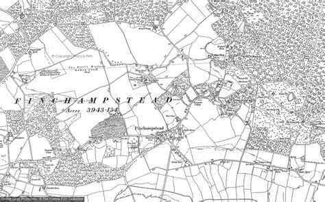 Old Maps of Finchampstead, Berkshire - Francis Frith