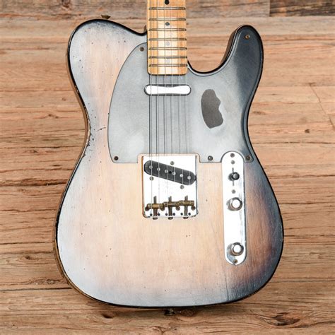 Fender Custom Shop '50s Reissue Telecaster Relic 2-Color Sunburst 2022 – Chicago Music Exchange