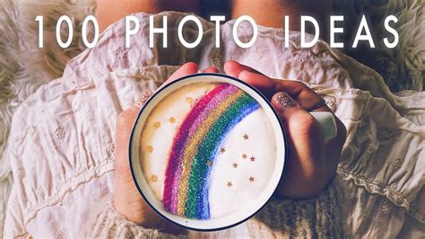 100 CREATIVE PHOTOGRAPHY IDEAS AT HOME (using what you have) - YouTube