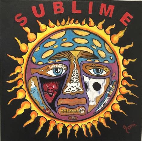 Original Sublime Album Cover Painted in Acrylics. | Etsy | Canvas painting, Album cover art ...