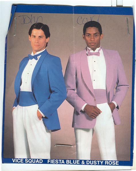 Miami Vice Tux | The Vice Squad look was what everybody want… | Flickr
