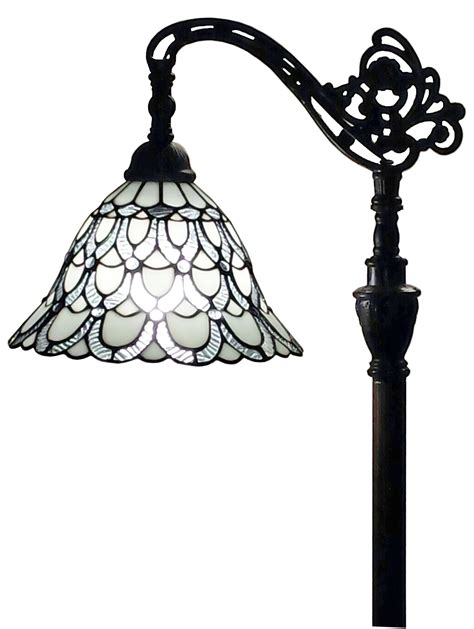 AM Tiffany Style Floor Lamp 62 In Adjustable Shade