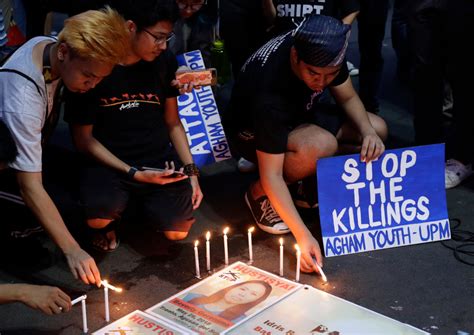 Philippines: 4 Human Rights Activists Killed in 2 Days, Police Say — BenarNews