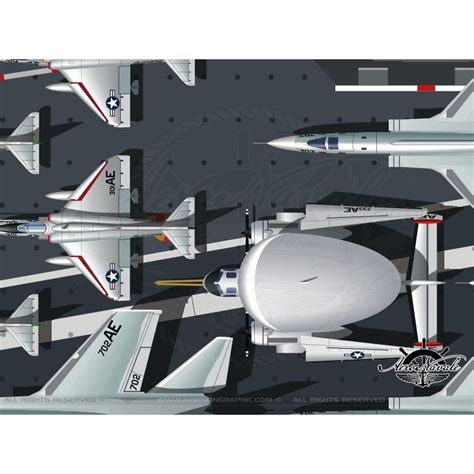 USS ENTERPRISE (CVAN-65) ⚓️ AG-06 - Aviationgraphic