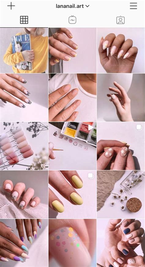 Instagram Nail Page Ideas, Instagram Feed Tips, Nail Art Instagram, Instagram Feed Inspiration ...