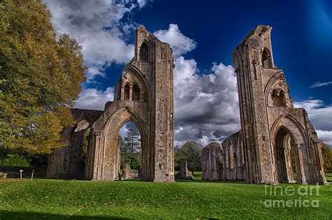 Glastonbury Abbey Photograph by Jennifer Styrsky