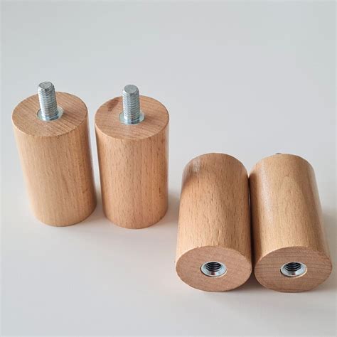 Wooden Leg Extenders (4 Piece) - Holly & Bo