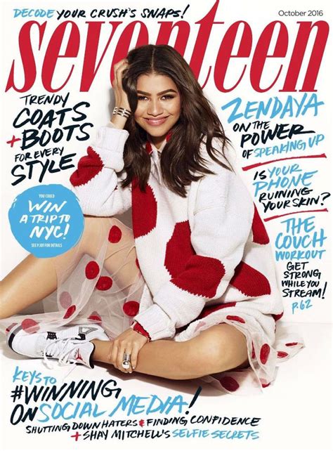 Seventeen Magazine October 2016 Cover (Seventeen Magazine)