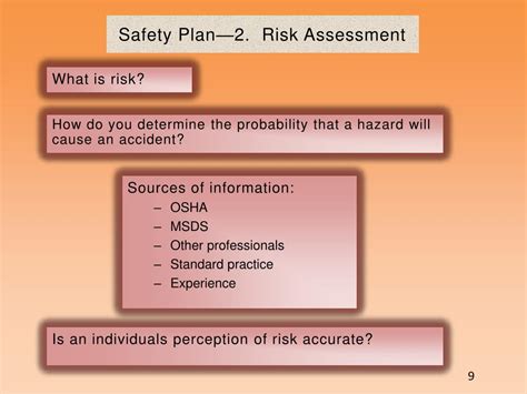 Safety Risk Assessment PowerPoint