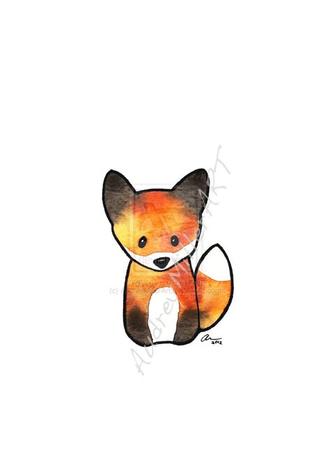 Cute Fox Drawings