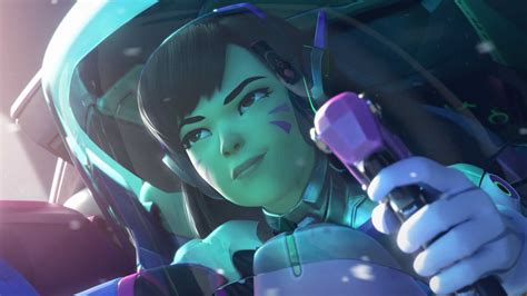 Overwatch Shooting Star Animated Short Features D.Va Beyond the Glitz ...