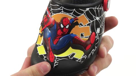 Crocs Kids CrocsFunLab Lights Spiderman (Toddler/Little Kid) SKU ...