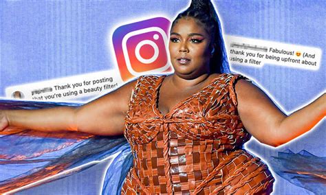 Lizzo Just Got Real About Using Instagram Beauty Filters - Capital