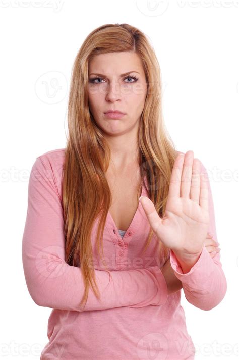 stop gesture hand sign 7978427 Stock Photo at Vecteezy