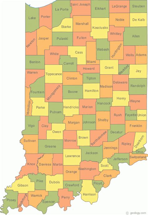 Spencer County Indiana Plat Map - CountiesMap.com