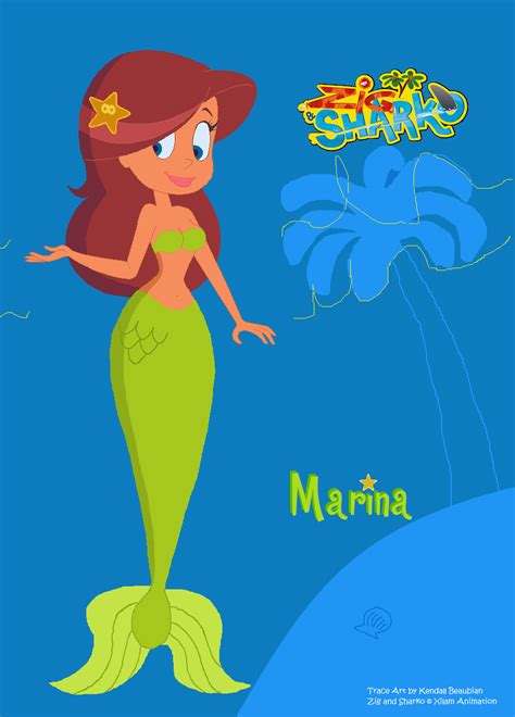 Marina (Zig and Sharko) by Chompy2000 on DeviantArt