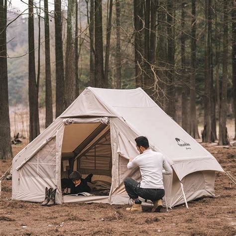 Naturehike 6.3 Air Pole Inflatable Cotton Glamping Tent