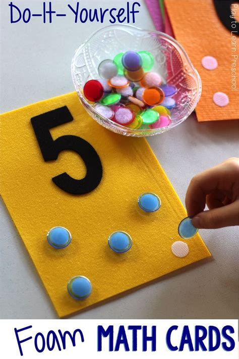 Easy Counting Practice for Preschoolers Using Velcro Cards | Math ...