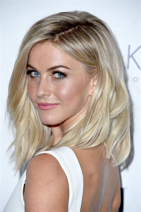 Julianne Hough's lob is another great example of this length. If you do ...