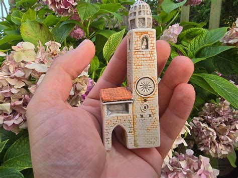 Ceramic Dubrovnik Clock Tower, Authentic Croatian Souvenir Gift, Made in Croatia Gift, Handmade ...