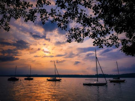 Lake Starnberg Germany Sunset - Free photo on Pixabay