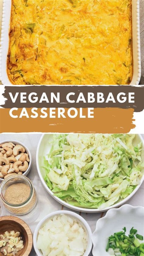 Vegan Cabbage Casserole: An immersive guide by Healthier Steps Vegan And Gluten-Free Recipes