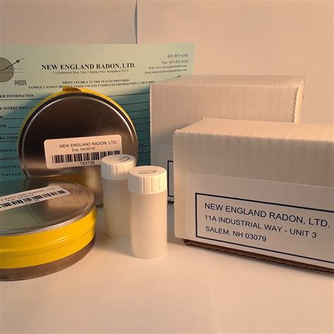 Radon Test Kit Types