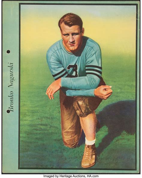 1938 Dixie Premium Bronko Nagurski. ... Football Cards Singles | Lot #44108 | Heritage Auctions