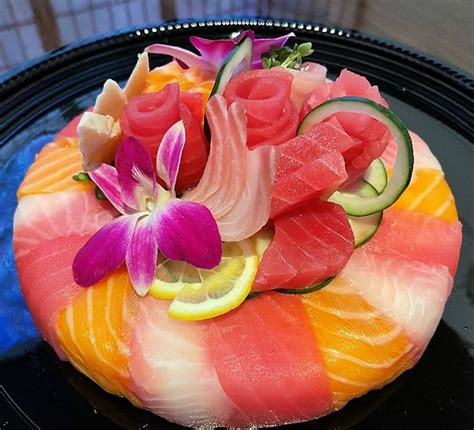 Sushi Cake | Hamachi Sushi