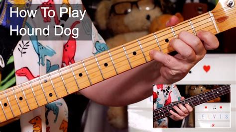 'Hound Dog' Elvis Presley Guitar & Bass Lesson - YouTube