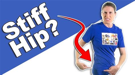 10 Best Stiff Hip Pain Relief Exercises - YouTube