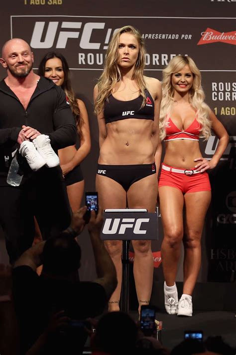 Ronda Rousey: UFC 190 Weigh In at the HSBC Arena -07 – GotCeleb