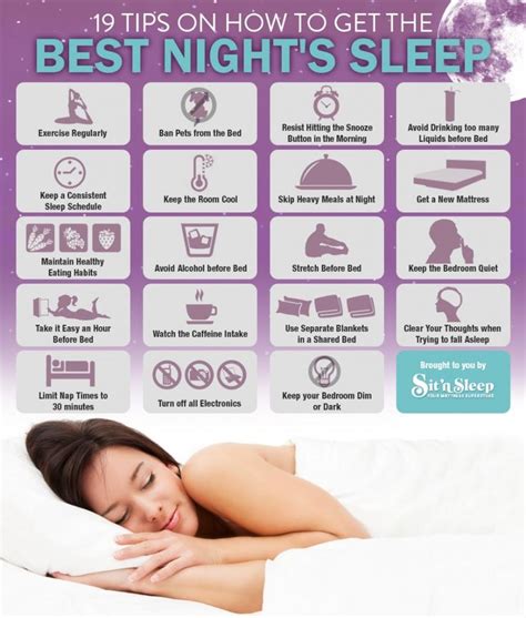 19 Sleep Tips on How to Get the Best Night's Sleep | Sit 'n Sleep Blog | Good night sleep ...