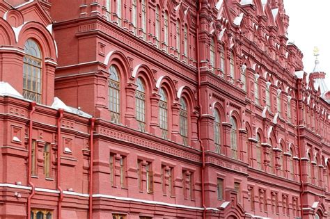 Moscow Russia kremlin buildings facade free image download