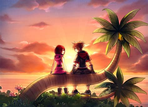 Kingdom Hearts 3 Ending - Sora and Kairi by HolleysArt on DeviantArt