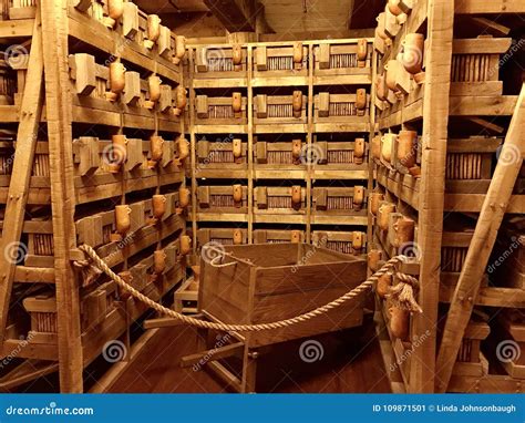 Animal Cages Inside Noah`s Ark Replica At The Ark Encounter Editorial Photo | CartoonDealer.com ...