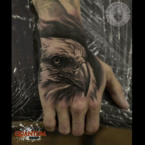 Eagle Head Hand Tattoo ~ Tattoo Geek - Ideas for best tattoos